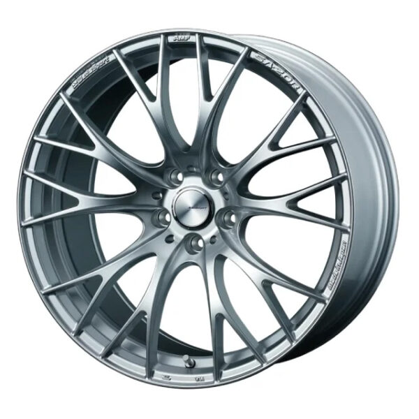 WedsSport SA-20R Wheel (Face F) – 19×8.5 / Offset +38 / 5×114.3 (VI-Silver)